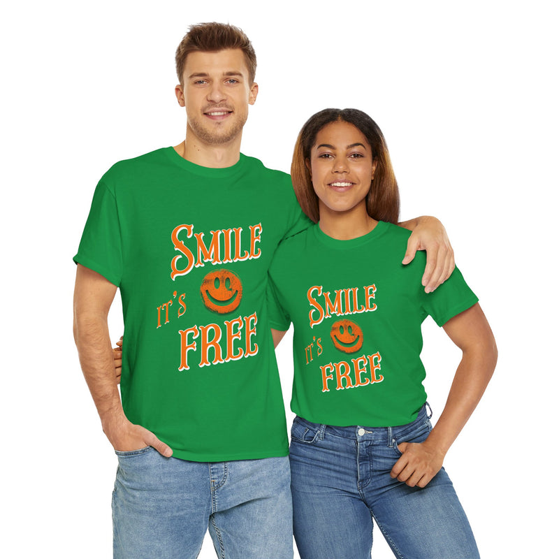 Smile It's Free Unisex Tee