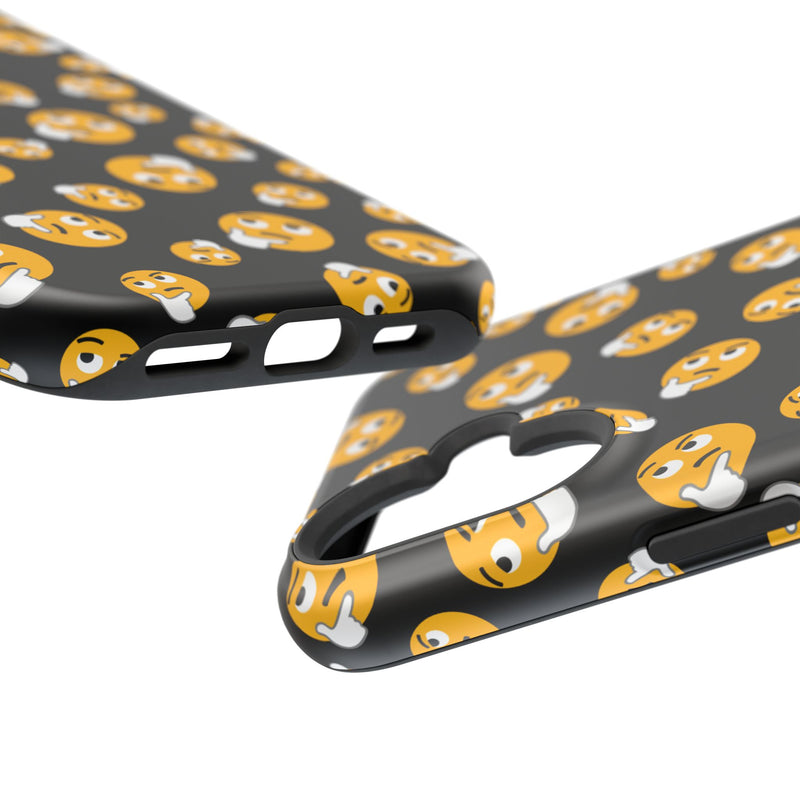 iPhone Case Emoji Magnetic Tough Cases