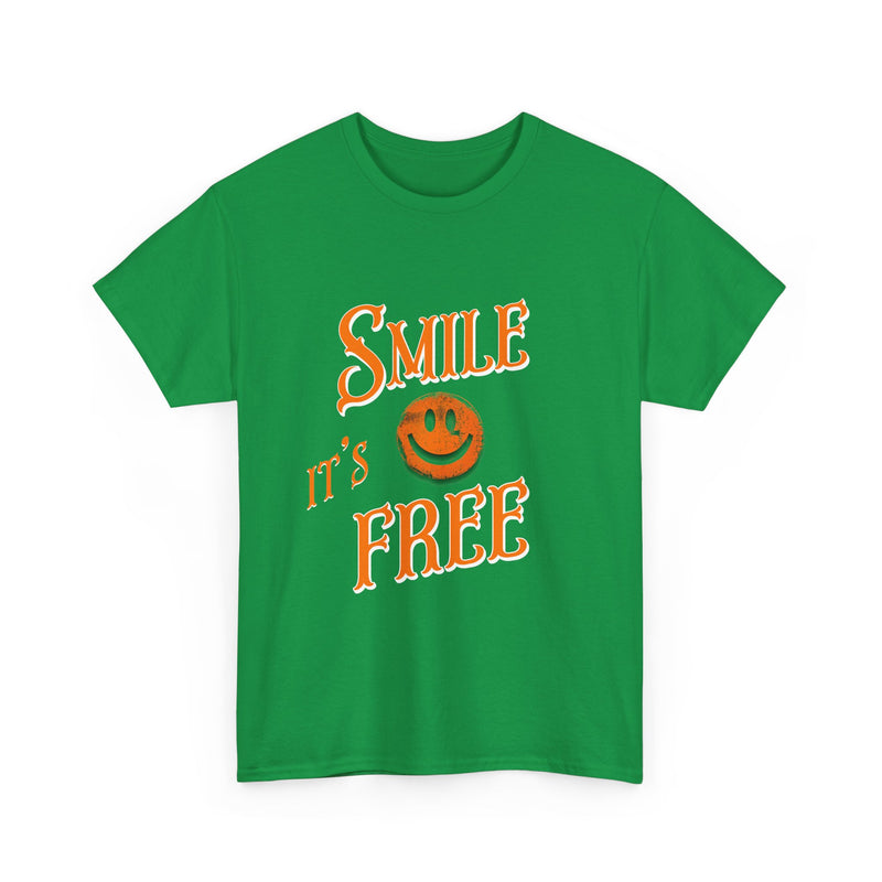 Smile It's Free Unisex Tee