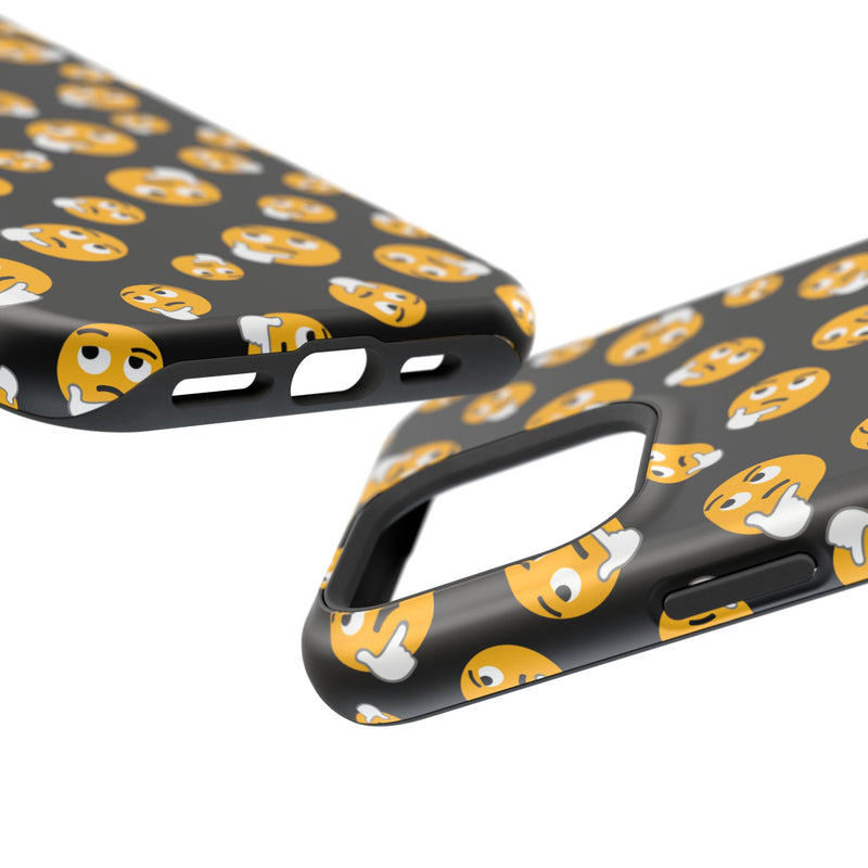 iPhone Case Emoji Magnetic Tough Cases