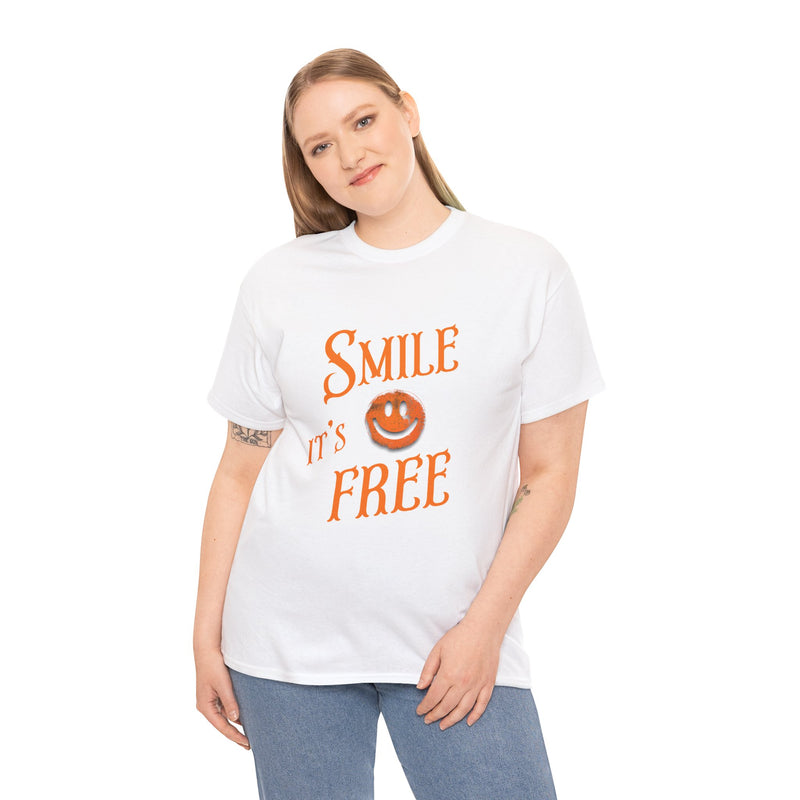 Smile It's Free Unisex Tee