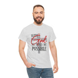 Religious Tee - WITH GOD ALL THINGS ARE POSSIBLE