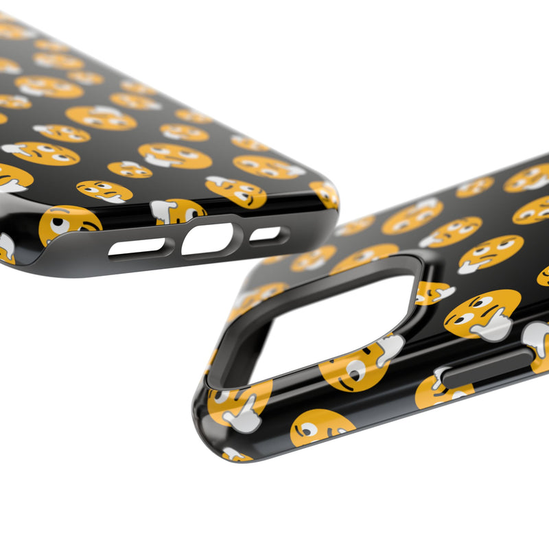 iPhone Case Emoji Magnetic Tough Cases