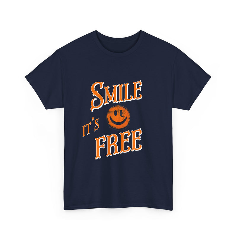 Smile It's Free Unisex Tee